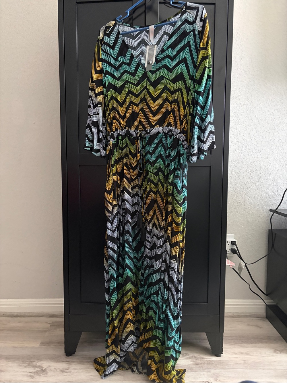 Melissa McCarthy Seven7 NWT Maxi Dress | Size  1x…Dolman Sleeve | 100% Rayon